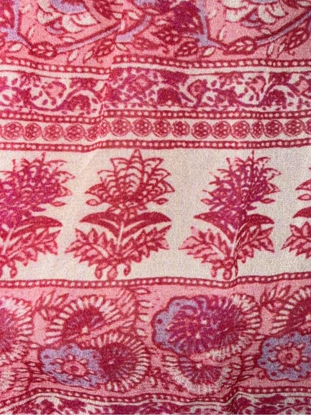 🌸 LoveShackFancy Pink Paisley Ruffle Mini Dress 🌸 - Picture 6 of 7